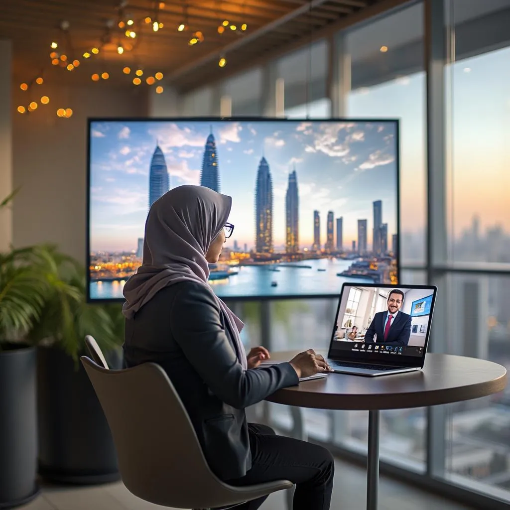 ندوة عبر الإنترنت حول الاستثمار العقاري